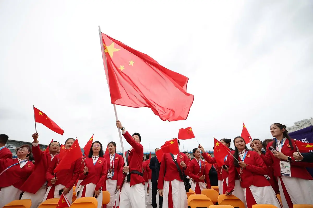 四川诗人王安惠《中国健儿为国争光》（图4）