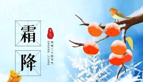 《霜降》作者/黄金鑫 诵读/妙郡 编辑制作/雨杉【花雨馨声】第704期（图3）
