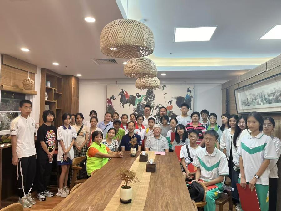 “翰墨丹青颂中华六运志愿驿站专场”活动在越秀区文化馆成功举办