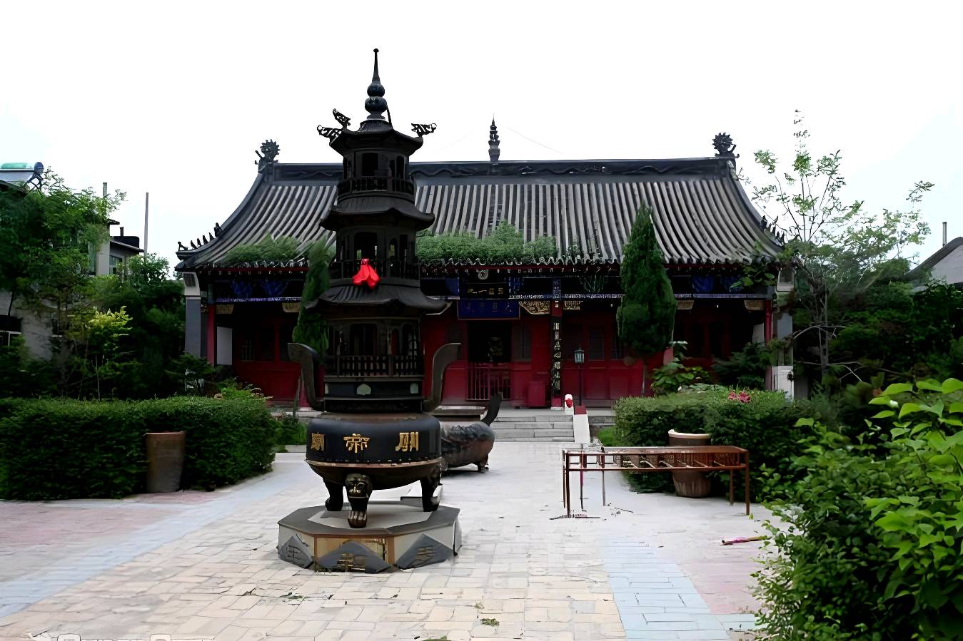欣赏刘国星老师浣溪沙·《谒田台庄关帝庙圣像》（图2）
