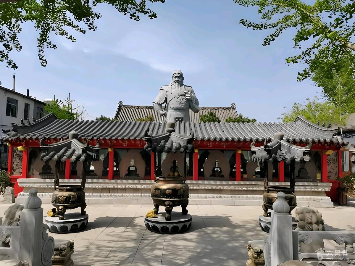 欣赏刘国星老师浣溪沙·《谒田台庄关帝庙圣像》（图3）