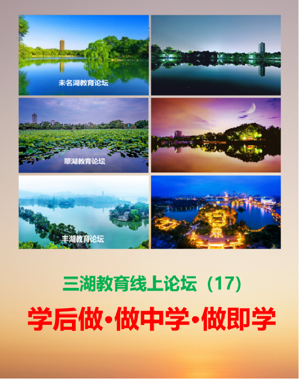 三湖教育线上论坛（17）坛外（2）郭龙飞：三湖教育论坛的意义