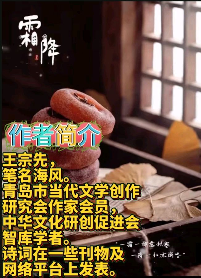 《现代诗人海风现代古诗词牌赏析》作者:王宗先 诵读:鸿文 [中国现代诗歌文化传媒]（图7）