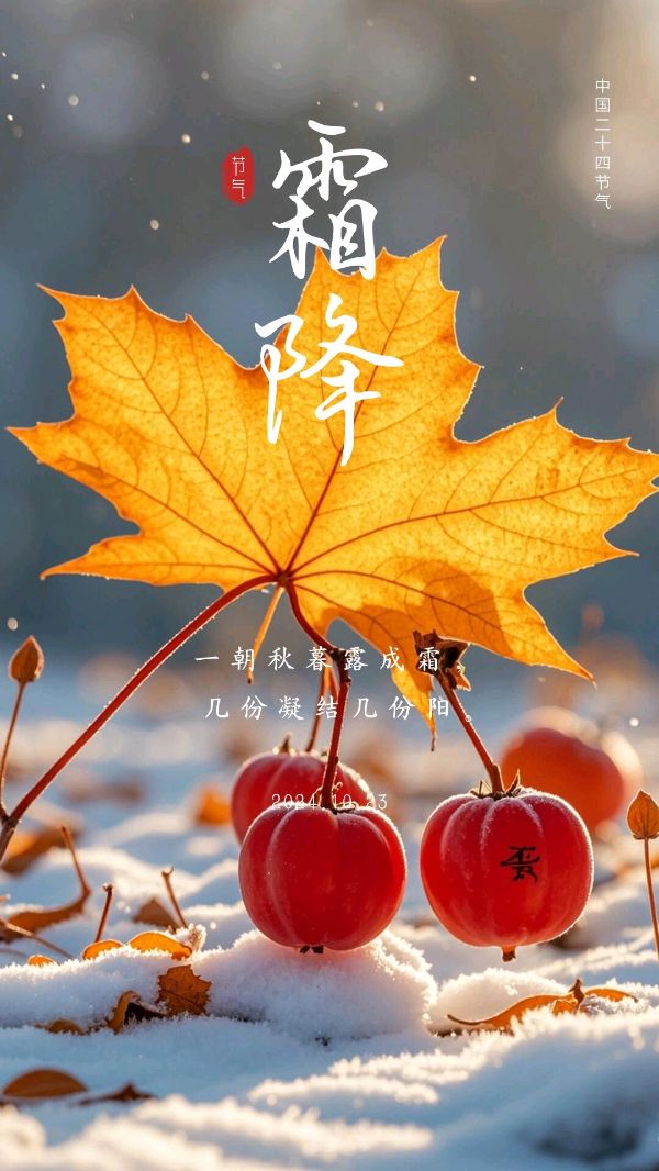 七律·霜降 作者/卓顺贵（图2）