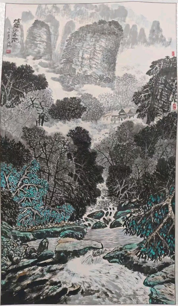 莫天华.唐绍辉.吴江.刘兴华.何方.牛在坤. 李三喜.晓言.赵凤海等文骚墨客唯美佳作欣赏∥中国桂林都市漓江诗书画社微刊总(第214期)∥书法江湖网展(第6期)(图16)