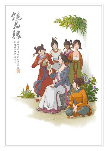 【镜花缘诗词论感集】第一部，作者:诗赋南沧（湖南人）（图4）