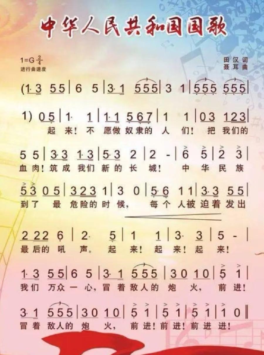 【枫雅汇看图约诗】第293期《当国歌奏响》(图5)