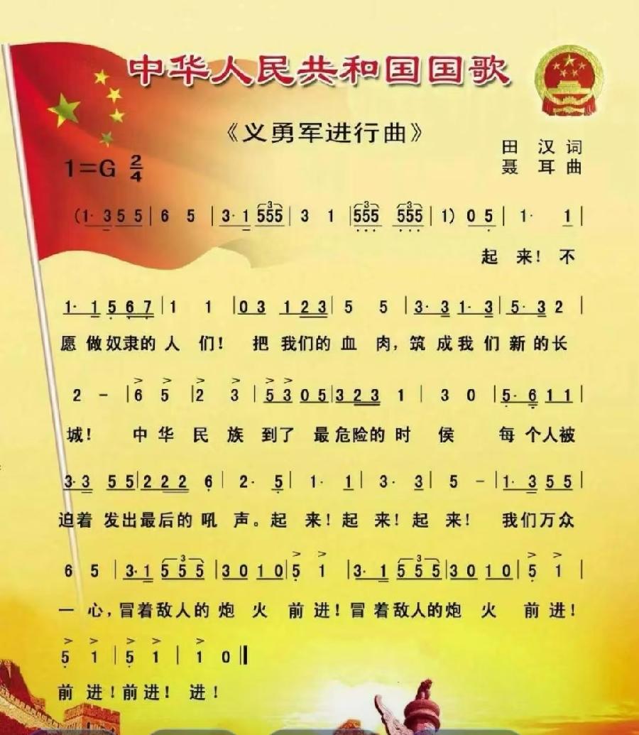 【枫雅汇看图约诗】第293期《当国歌奏响》(图4)