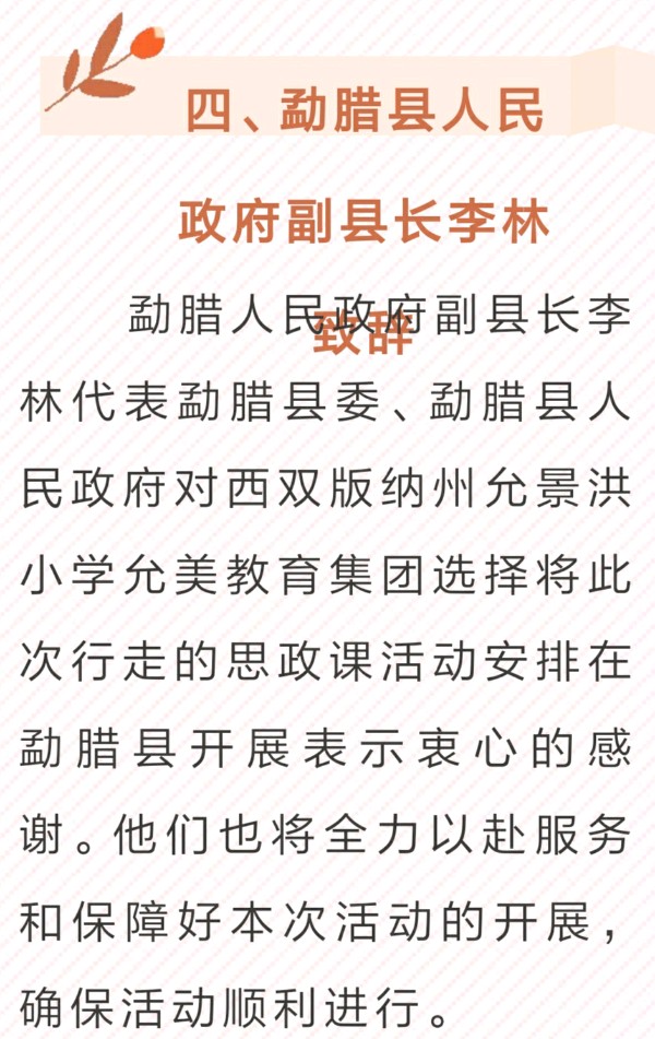 【允美教育集团】红领巾爱祖国——共守祖国疆土 共建美好家园 西双版纳州允景洪小学行走的思政课启动仪式（图13）