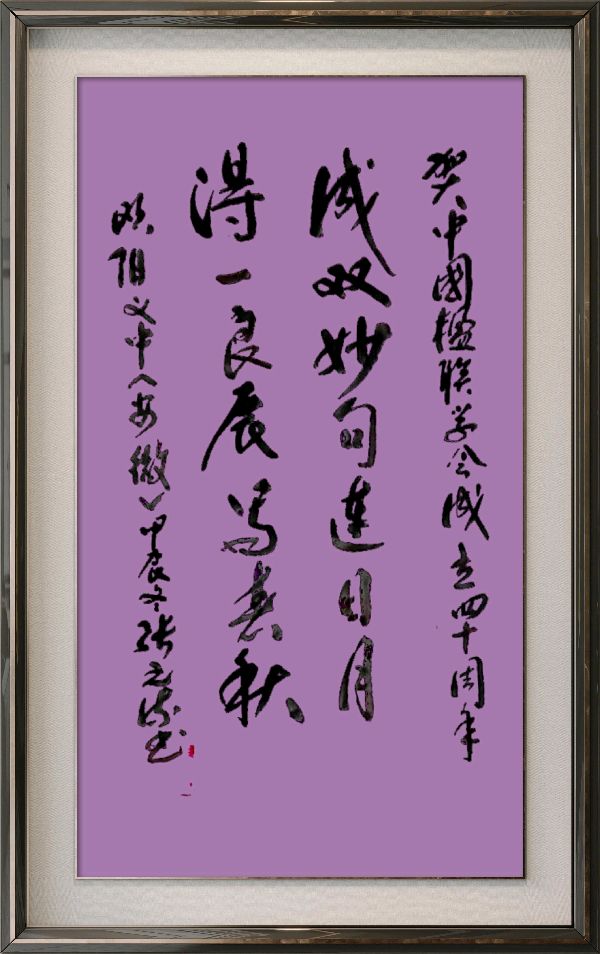 中国楹联野草诗社十二(江苏)研修院080期微刊《祝贺中国楹联成立四十周年》(图74)