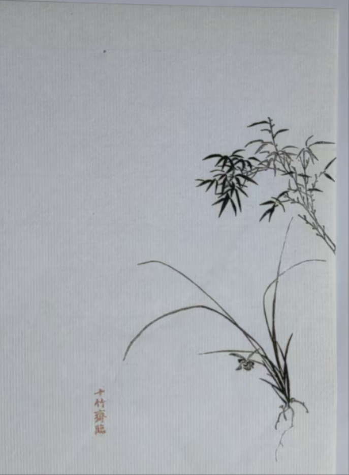 试题十竹主人画作 兼赠友人 （十二首） 作者:严肃人 主播:蝴蝶兰（图7）