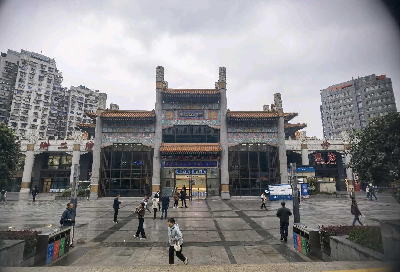 「散文」魁星楼的早晨，点靓了重医附二院（图4）