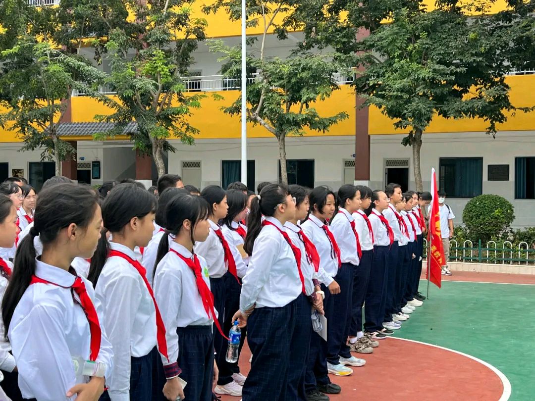 【允美教育集团】西双版纳州允景洪小学 “红领巾爱祖国——共守祖国疆土 共建美好家园”行走的思政课第四期活动(图9)