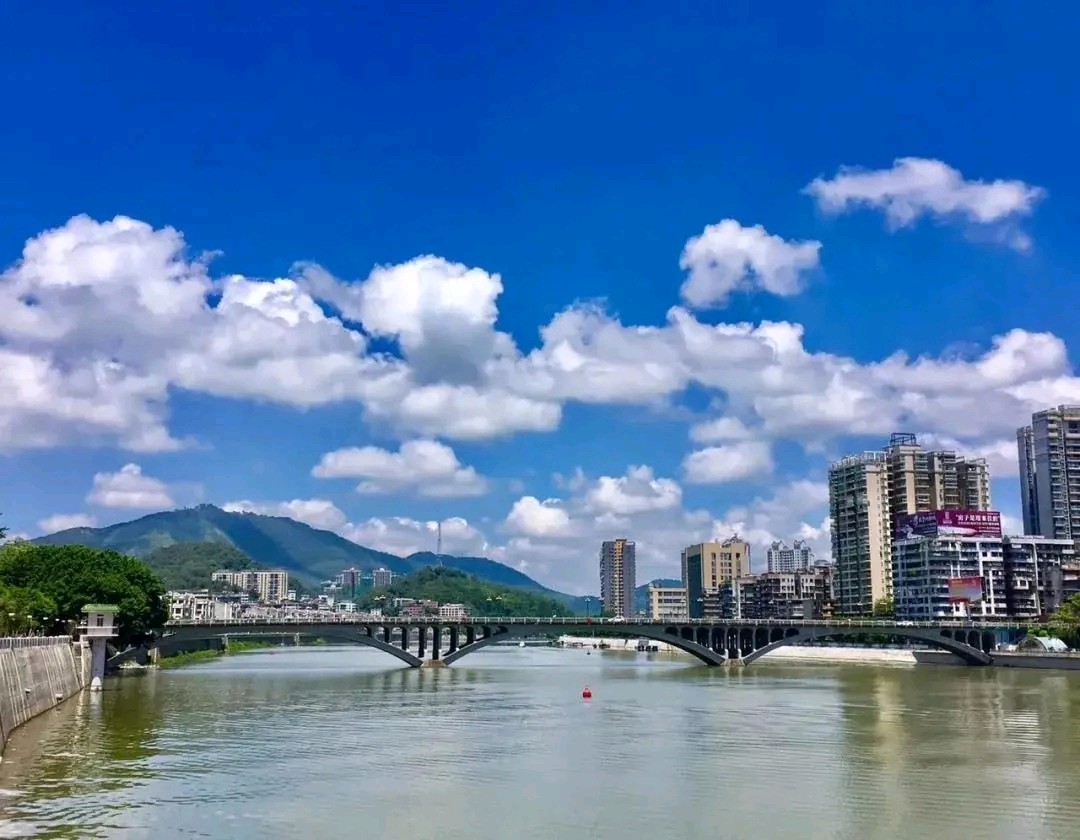 七律夜幕浈岸行诗情画意(广东)（图3）