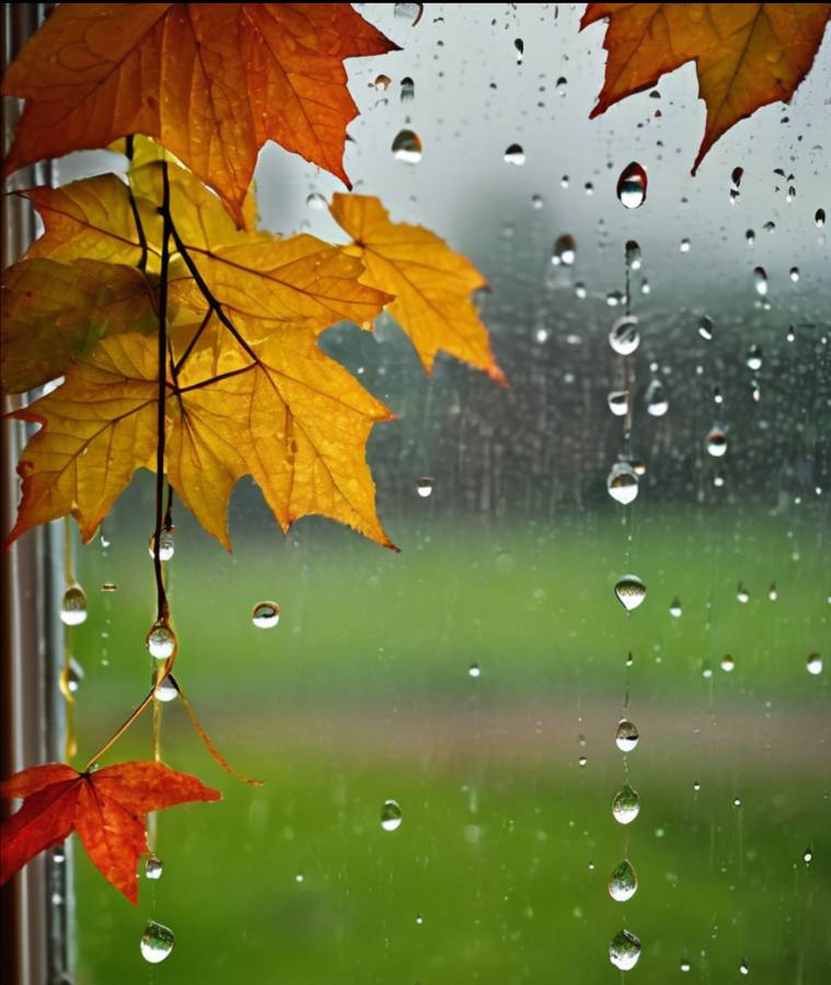 聂冬丽的《初冬夜雨》