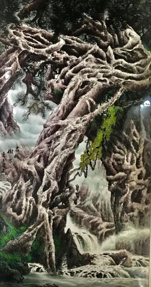 【诺贝尔诗葩】「吴惠良专栏」双语《中国近现代名家画集查世煜(2)》文/吴惠良(中国)英译/银杏(北美)主播/薇薇(中国香港)(图11)