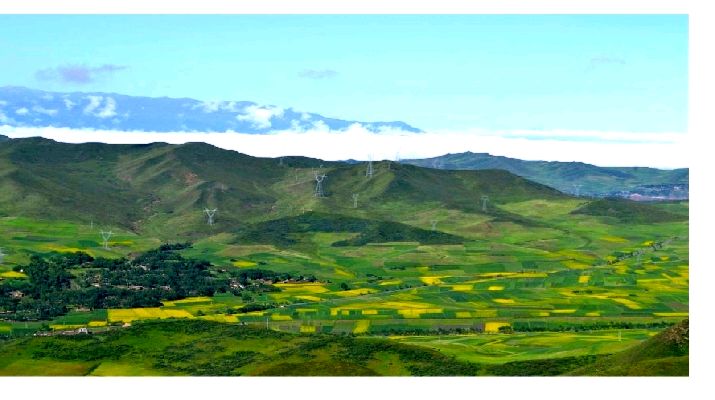 秃山情 :青沙山“敖包”与热振一世活佛(图2)
