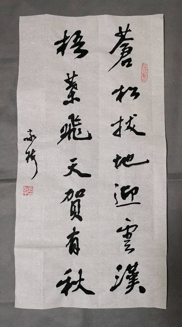 书画家张敬梅（竹影横窗）书法作品欣赏（图2）