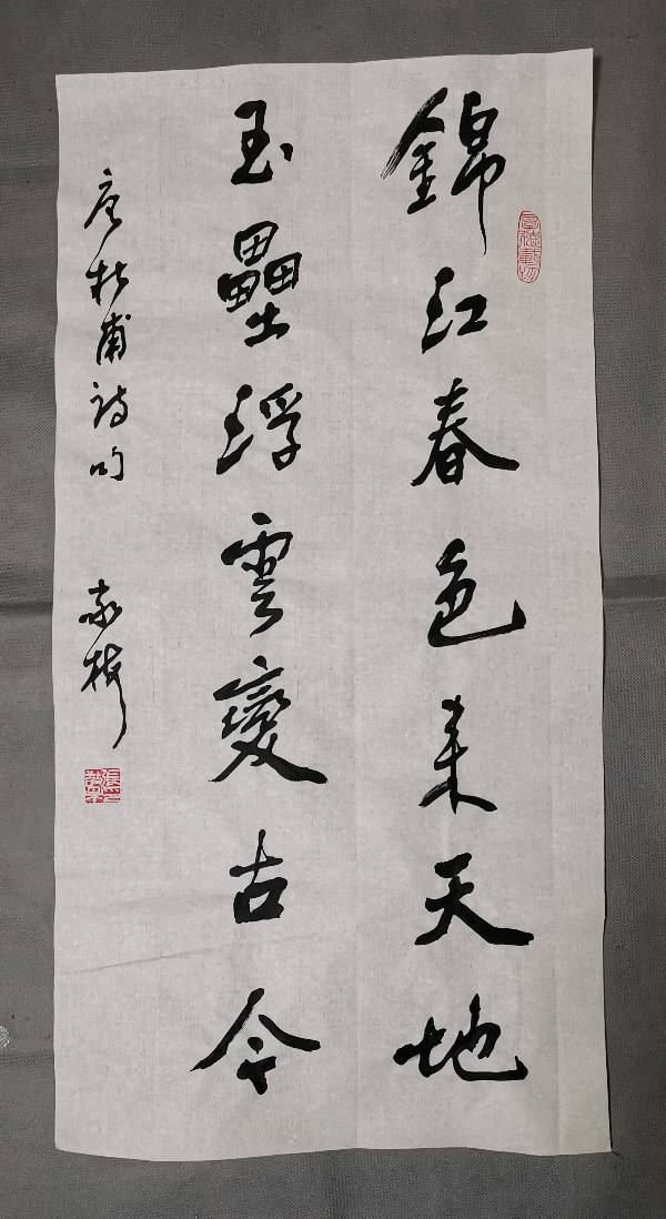 书画家张敬梅（竹影横窗）书法作品欣赏（图9）