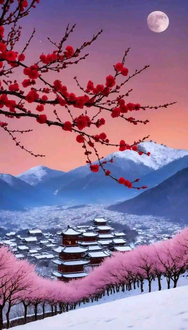 又是雪花飘飞时～诗||马文同（图14）