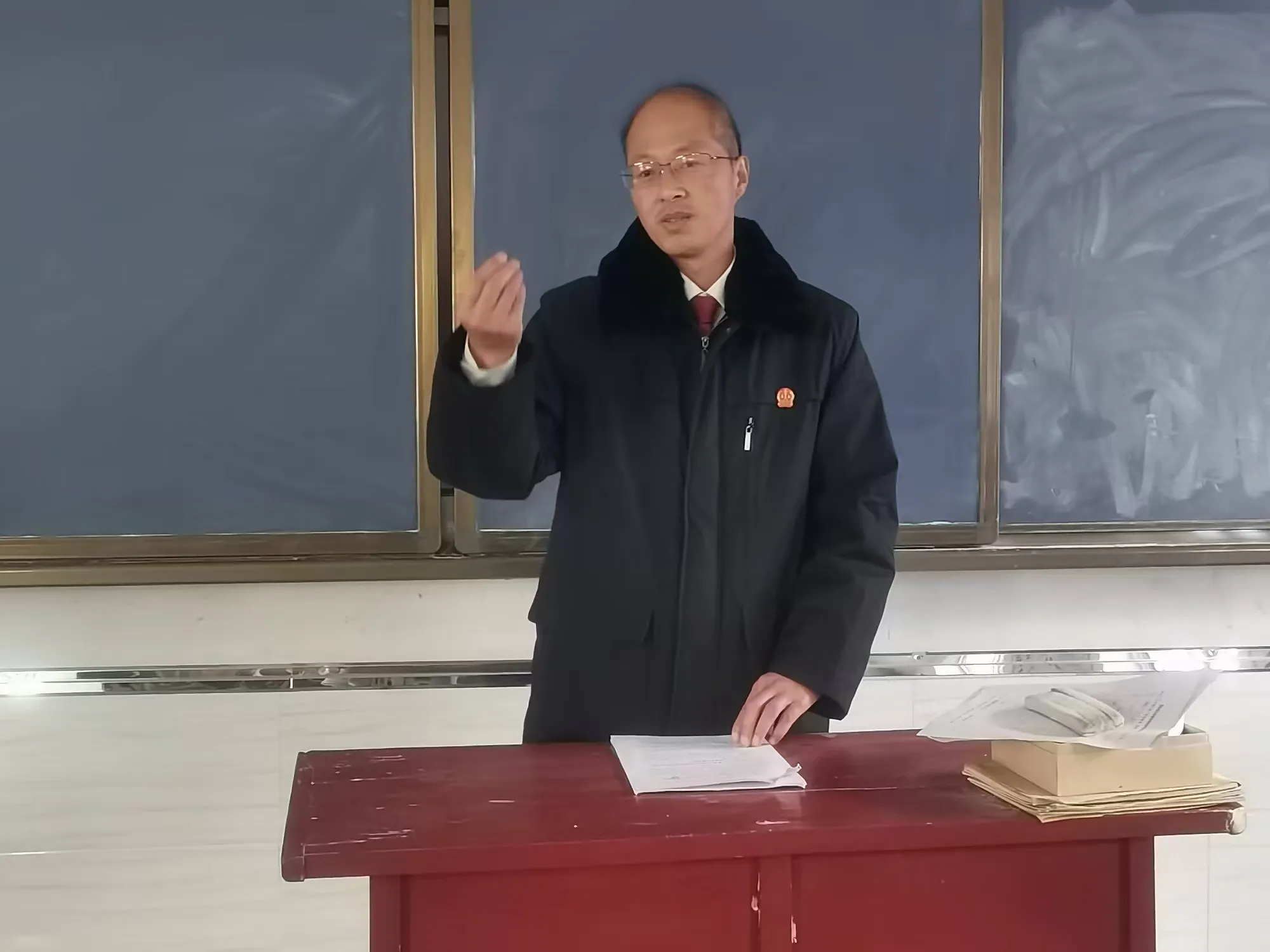 简篇-法进校园 助航成长 ——永丰九年制学校法治进校园活动