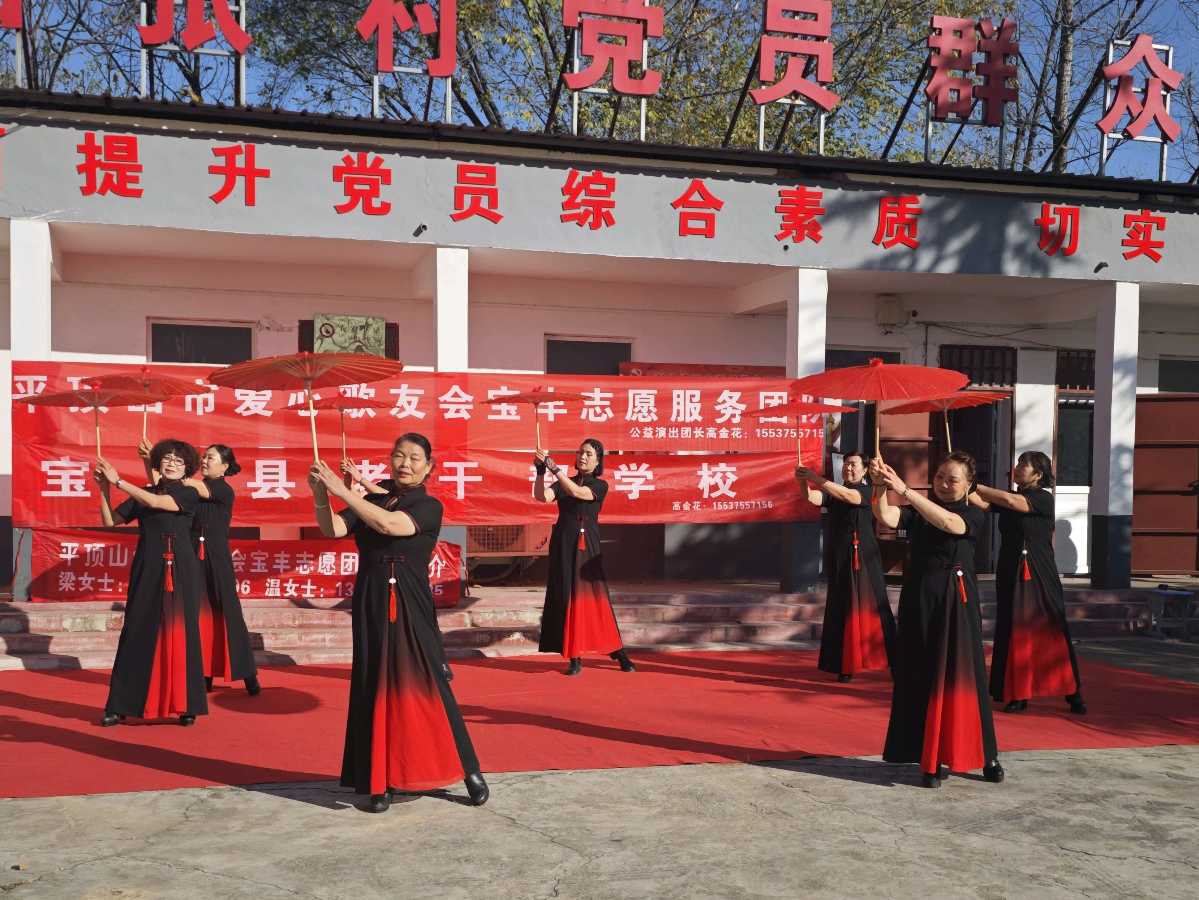 宝丰县张八桥镇：文化“薪火”递乡村 公益演出绽芳华