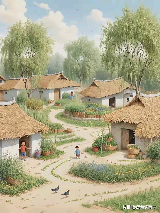 【5434】凤鸣岐山诗作《忆童年》（图3）