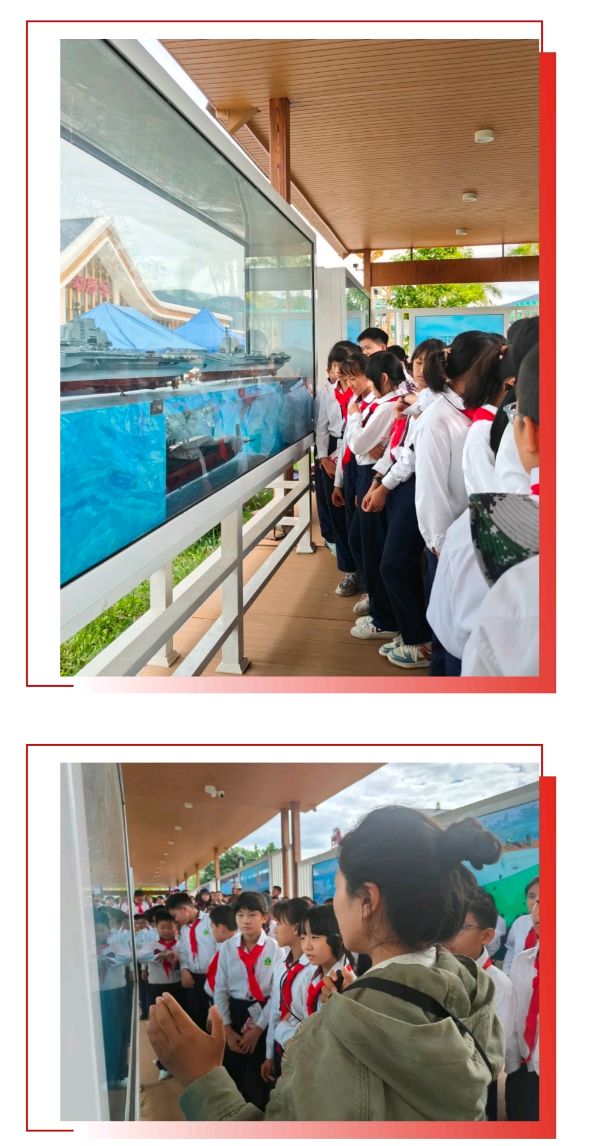 【允美教育集团】西双版纳州允景洪小学 “红领巾爱祖国——共守祖国疆土 共建美好家园”行走的思政课第七期活动(图3)
