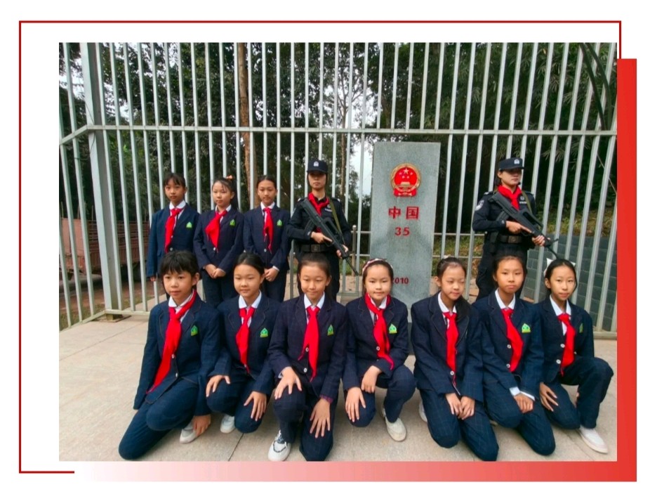 【允美教育集团】西双版纳州允景洪小学 “红领巾爱祖国——共守祖国疆土 共建美好家园”行走的思政课第七期活动(图20)