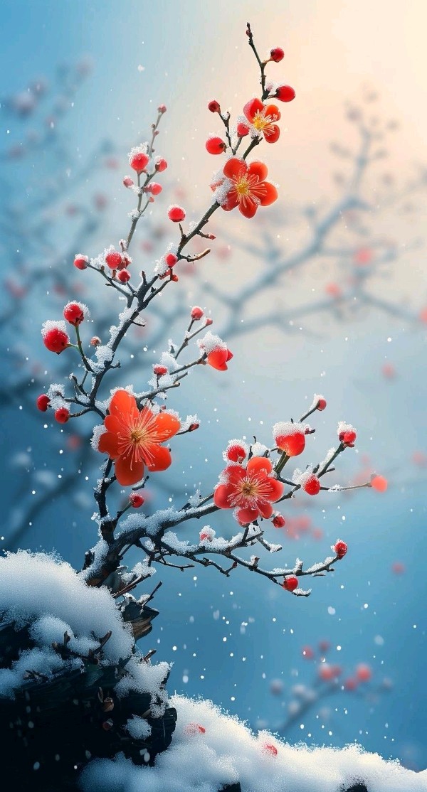 七律-甲辰大雪写怀～诗||柳洪（图9）