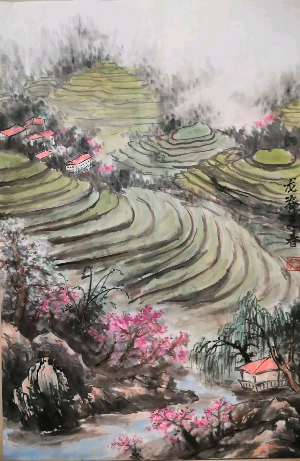 韦运雪.黄继平.文志清.莫天华.胡广英.冯继斌.刘兴华.刘兵.牛在坤.李学民等诗书画篆唯美佳作欣赏∥中国桂林都市漓江诗书画社微刊第221期∥书法江湖第14期（图13）