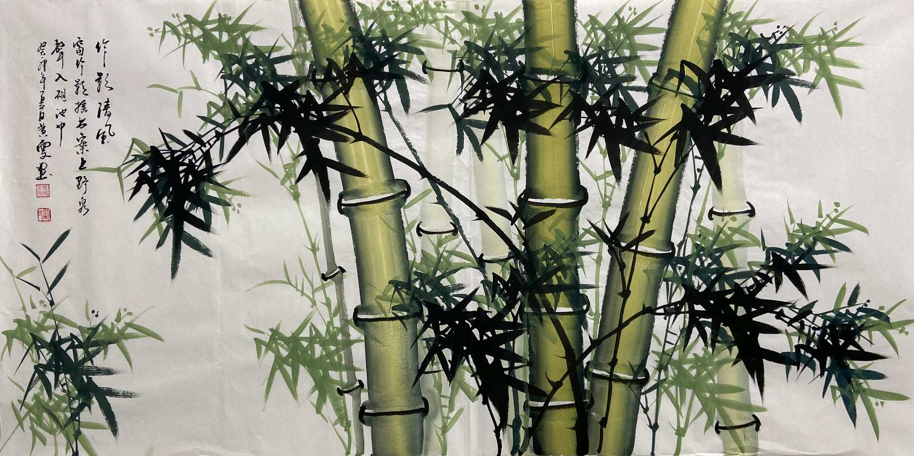 韦运雪.黄继平.文志清.莫天华.胡广英.冯继斌.刘兴华.刘兵.牛在坤.李学民等诗书画篆唯美佳作欣赏∥中国桂林都市漓江诗书画社微刊第221期∥书法江湖第14期（图66）
