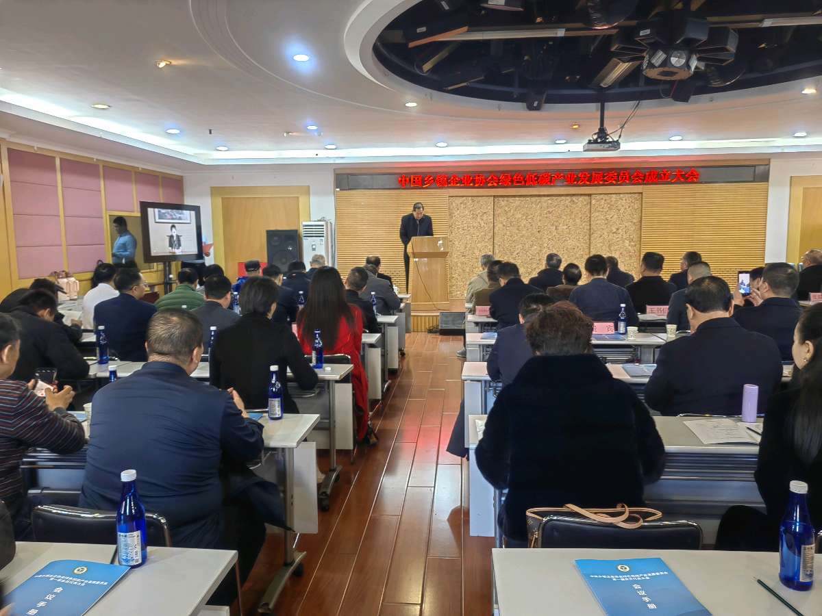 国普网视高层出席中国乡镇企业协会绿色低碳产业发展委员会成立大会