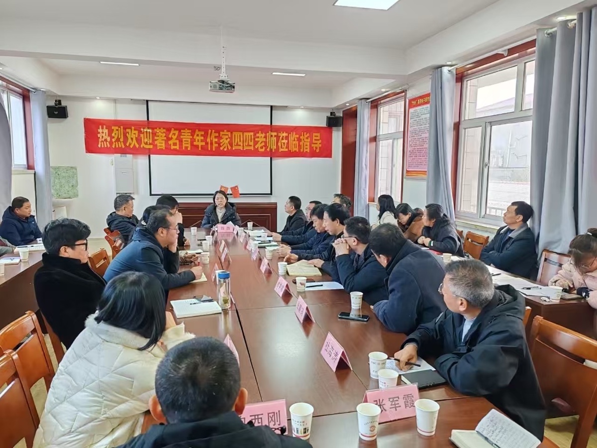 【新诗大观】寒冷挡不住 情暖诗人心——巨鹿县诗协盛邀著名青年女作家四四老师开展指导活动（图2）