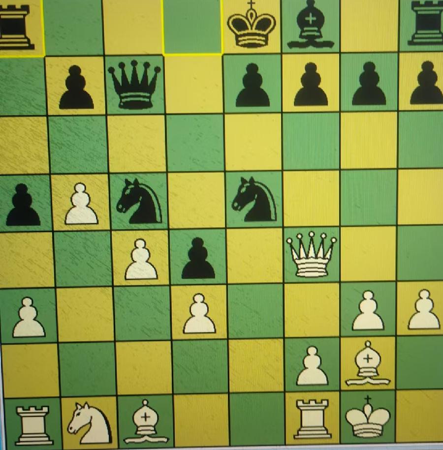 '将军可夺心″~评2024/12/8（新加坡世界棋王赛）印度古克什白胜中国丁立人/詹成（图4）