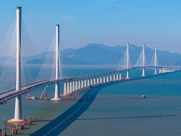 贺黄茅海跨海通道通车（文/许碧霞）……莲叶之珠文学社（图4）