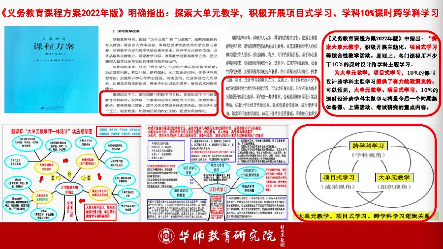 新课标下的大概念大项目大任务大单元教学——三湖教育线上论坛第21期纪实(图7)