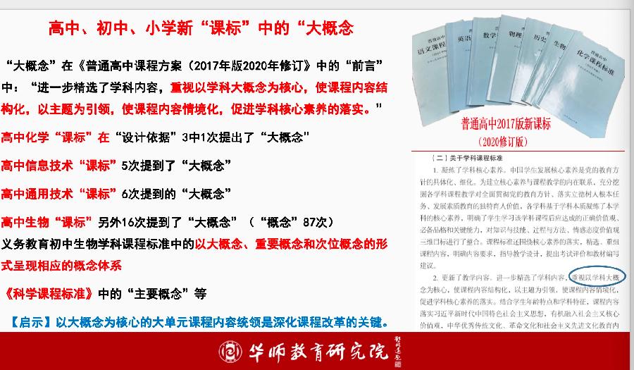 新课标下的大概念大项目大任务大单元教学——三湖教育线上论坛第21期纪实(图22)