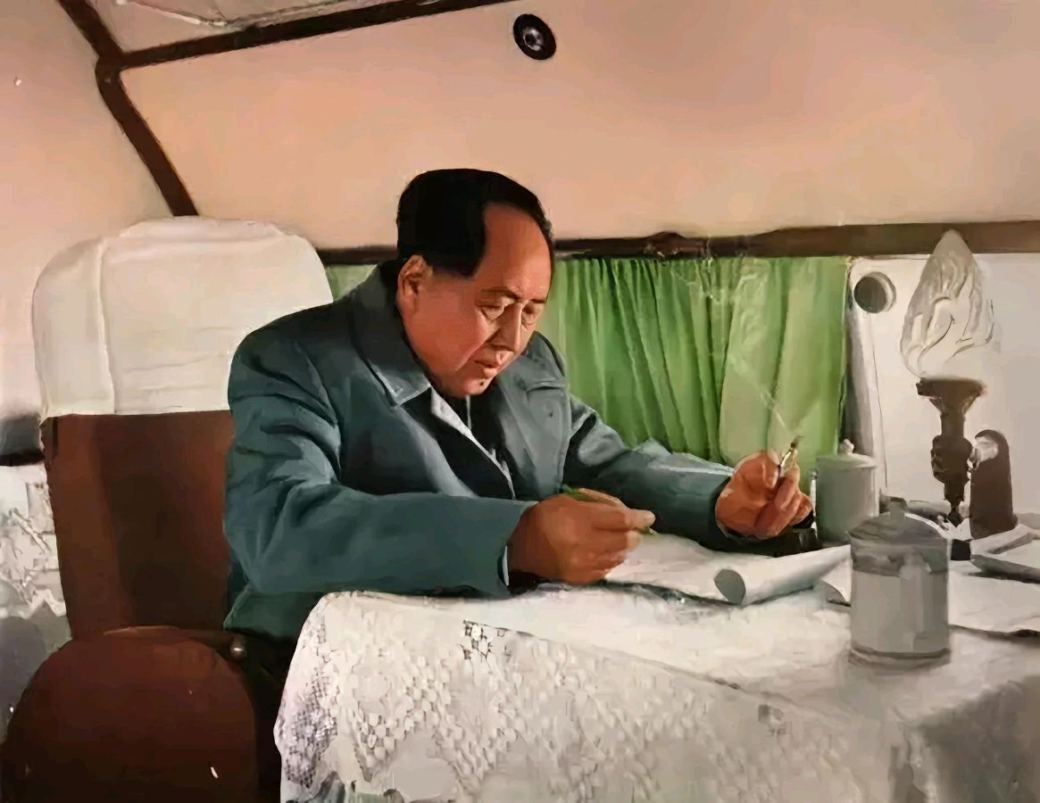 【荣耀中国】——纪念毛泽东诞生一百三十一周年 作者/韦振宇(古风）（图2）