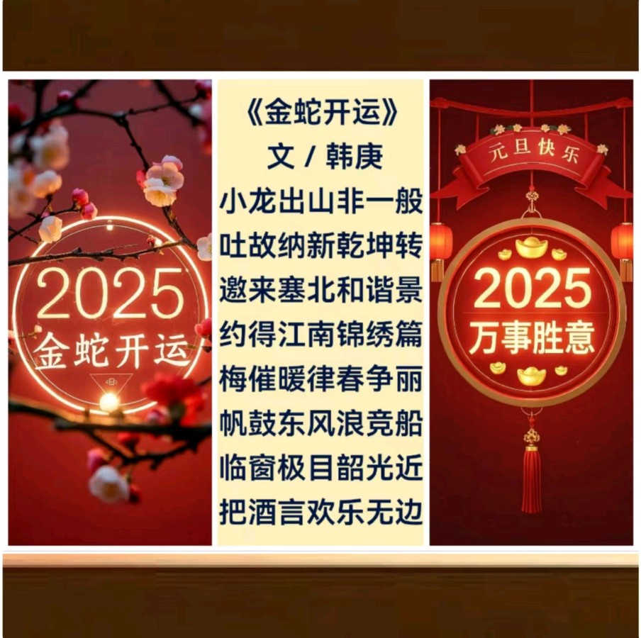 韩庚的《金蛇开运》
