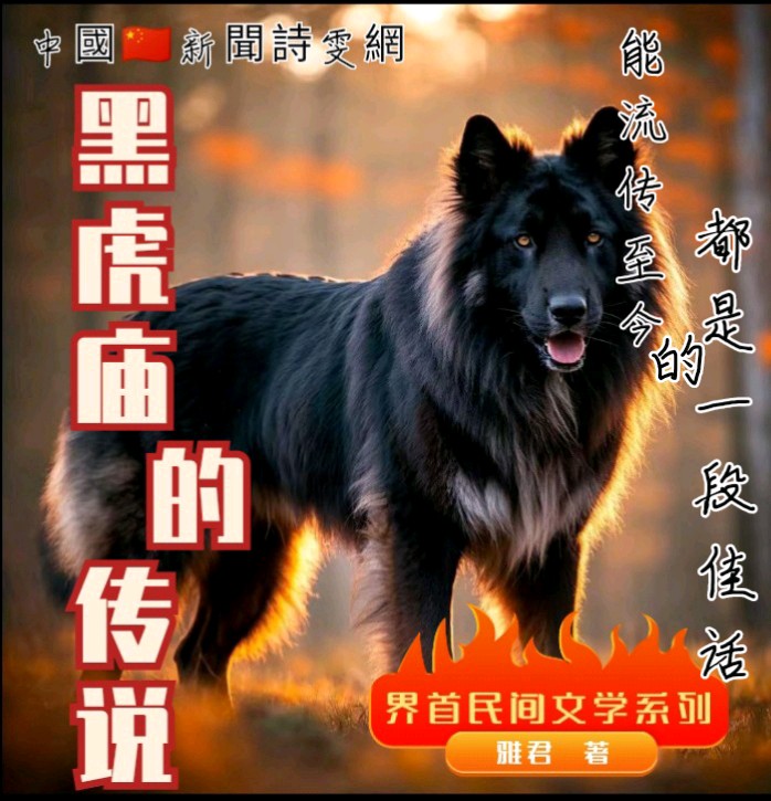 【界首民间文学系列】002期《黑虎庙的传说》雅君（图2）
