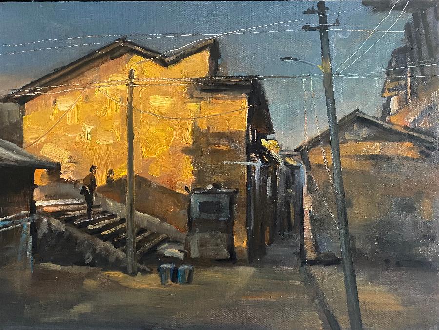 覃小平风景写生作品选（图7）