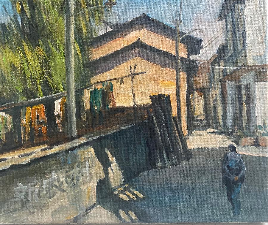 覃小平风景写生作品选（图8）