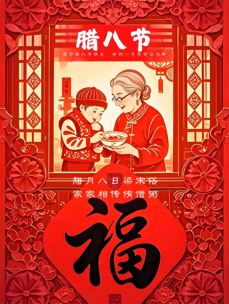七绝-腊八吟～诗||旗袍（图9）