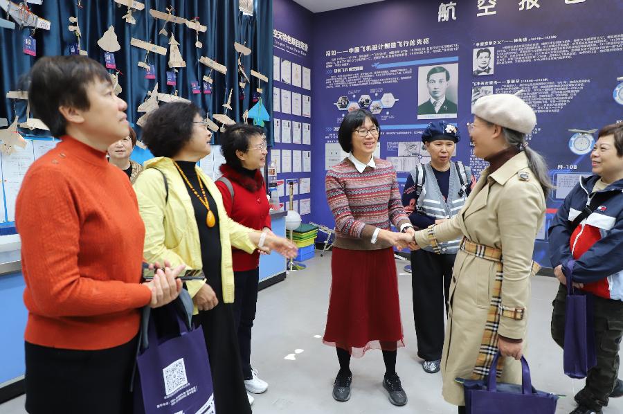 穗越秀区台联会赴广东华侨中学参观调研收效良好（图10）