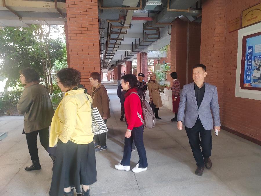穗越秀区台联会赴广东华侨中学参观调研收效良好（图13）