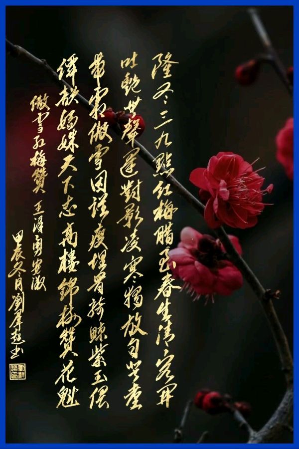星火诗社371期微刊《傲雪红梅吐蕊时》(图35)