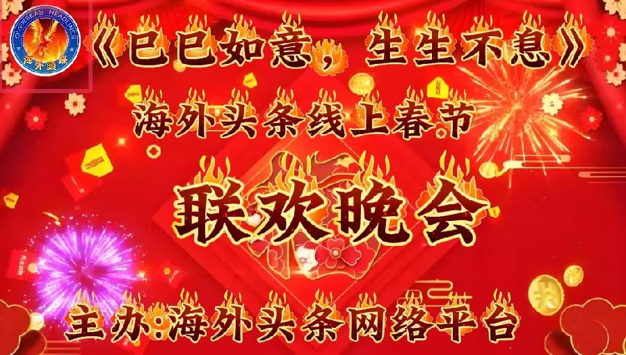 祝《巳巳如意，生生不息》—— 海外头条春节联欢晚会圆满成功｜海外头条（图5）
