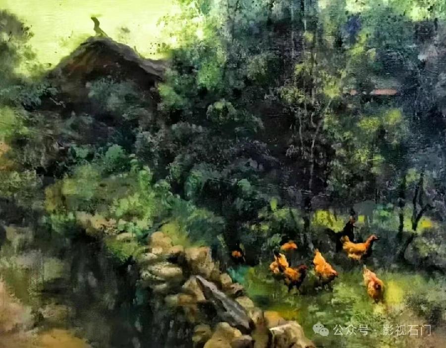 诗化的风景——李柯油画风景写生（图11）