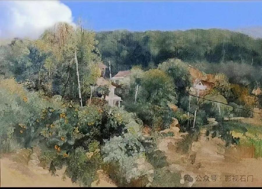 诗化的风景——李柯油画风景写生（图10）